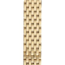 MICHELE 18mm Deco Gold-Plated Bracelet Strap