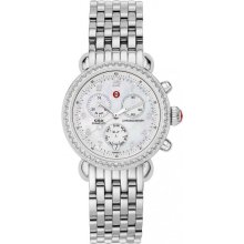 Michele CSX Day Diamond Stainless Steel Bracelet MWW03M000001