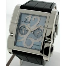 Milus Apiana Chronograph $5,900.00 Mother Of Pearl Dial Automatic Lady Watch