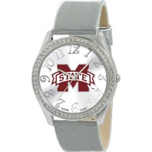 Mississippi State Glitz Slv Watch