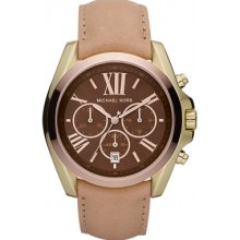 MK5630 Michael Kors Ladies Bradshaw Chronograph Brown Watch