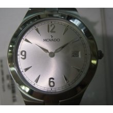 Movado Swiss Men's Watch Quartz All Stainless S Original Edition