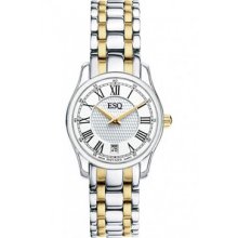 Movado Women's Swiss Filmore Two-tone Watch (ESQ Womens Swiss Filmore Two Tone)