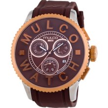 Mulco Post Mwatch 3D Collection Chronograph Unisex Watch MW3-10302-033