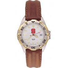 NC State All Star Womens (Leather Band) Watch ...