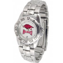 NCAA - Arkansas Razorbacks Women's Sport ''Game Day Steel'' Watch