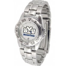 NCAA - BYU Cougars Women's Sport ''Game Day Steel'' Watch