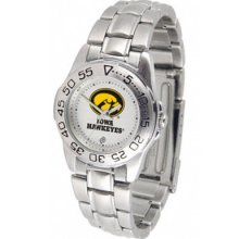 NCAA - Iowa Hawkeyes Women's Sport ''Game Day Steel'' Watch