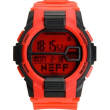 Neff Recon Red & Black Digital Watch