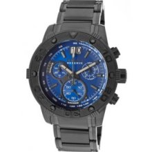 New Invicta Men's 10594 Ocean Reef Reserve Chronograph Blue Dial Blac