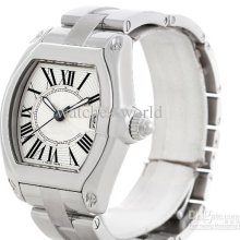 New Kdy Roadster Silver Automatic Mens Steel Large Watch W62025v3