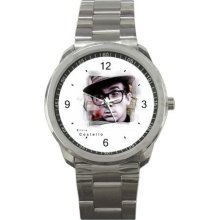 NEW Sport Metal Watch Wristwatch Elvis Costello