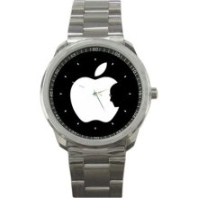 New Steve Job RIP Apple Memorial Tribute Sport Metal Watches