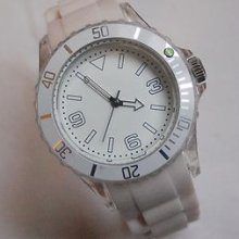 Next 398606 Ladies Women's White / Silver Big Watch