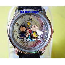 NIB Vintage Armitron Peanuts Snoopy and The Gang Watch