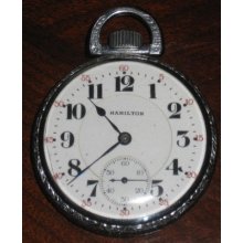 Nice Hamilton 21 Jewel Pocket Watch Running Condition