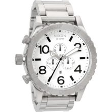 Nixon 51-30 Chrono White ( A083-100) -brand New-