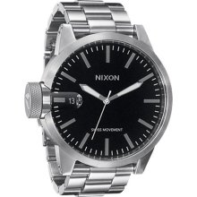 Nixon Chronicle Stainless Steel Mens Watch A198000 ...