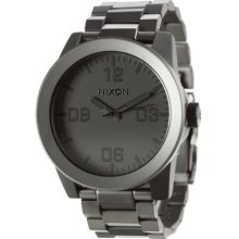 Nixon Corporal Ss Watch - Black/gunmetal