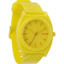 Nixon Men's Time Teller P Quartz Movement Yellow Timepiece Watch