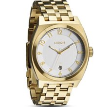 Nixon Monopoly Watch Champagne Gold/Silver, One Size