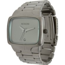 Nixon Player Watch - Men's Matte Black/Matte Gunmetal, One Size