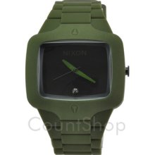 Nixon Rubber Player A139 Matte Black-surplus | Silicone Strap | 100m |