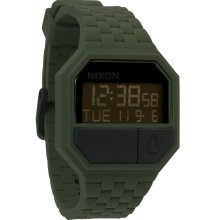 Nixon Rubber Re-Run Watch - Matte Black / Surplus