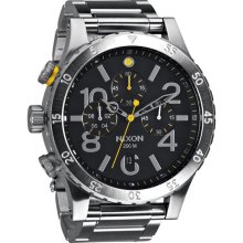 Nixon The 48-20 Chrono Watch Black One Size For Men 21257010001