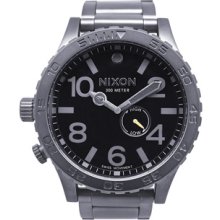 Nixon Watches Men's Tide Black Dial Stainless steel A057-680