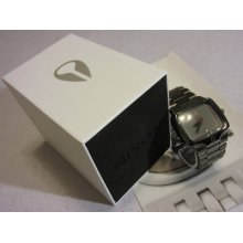 Nixon Wrist Watch The Player All Gunmetal | Men's 100m Stainless Steel W/ Box