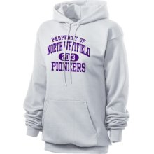 North Whitfield Middle School Pioneers Unisex 7.8 oz Lightweight Hooded Sweatshirt