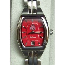 Ohio State Buckeyes Fossil 3 hand Womens watch w date display Li3033