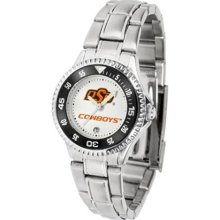 Oklahoma State Cowboys Ladies Stainless Steel Watch