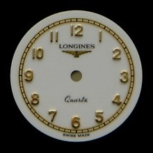 Original Vintage Longines Quartz Watch Dial Ladies