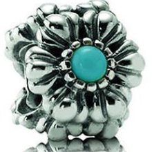 Pandora Silver Birthday Blooms December 790580tq