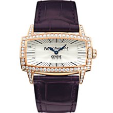 Patek Gondolo Gemma Rose Gold Ladies Watch 4981R