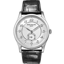 Patek Philippe Watches Calatrava Men's Manual Wind Platinum Silver Dia