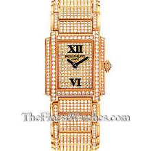 Patek Twenty-4 Rose Gold w- Diamonds Ladies Watch 4909-50R