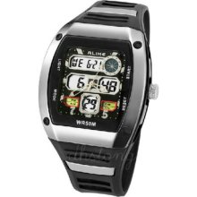 Personalized Multifunction Stylish Mens Cool Waterproof Sports Watch Led Digital