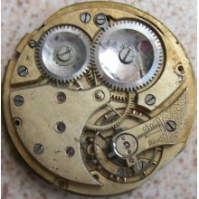 Pocket Watch Movement 42 Mm. In Diameter Balance Ok. To Restore