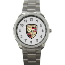 Porsche Sport Metal Watch Iw432 - Metal - Gray