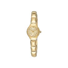 Pulsar by Seiko PPH538 Ladies Watch Gold Tone Stainless Steel Champagn