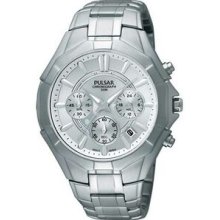 Pulsar Chronograph Series (Silver/Silver)