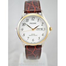 Pulsar Gents Wrist Watch Pxf260x1 Rrp Â£49.95