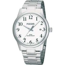 Pulsar Uhren Men's Quartz Watch Ps9015x1 With Metal Strap