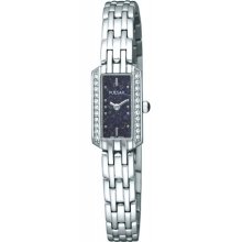 Pulsar Women's Pex541 Crystal Lapis Dial Watch