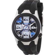 Quiksilver Boys Analogue Watch Y020brcblk With Polyurethane Strap