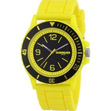 Quiksilver Men's Yellow Slam Analogue Watch M163brayel With Polyurethane Strap