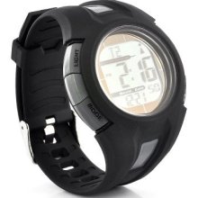 Radio Controlled Sport Watch Solar Rechargable, Waterproof Stop Watch Automatic